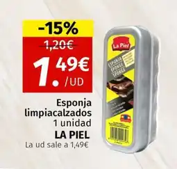 Maskom Supermercados LA PIEL Esponja limpiacalzados oferta