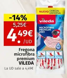 Maskom Supermercados VILEDA Fregona microfibra premium oferta