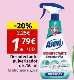Maskom Supermercados Desinfectante pulverizador oferta