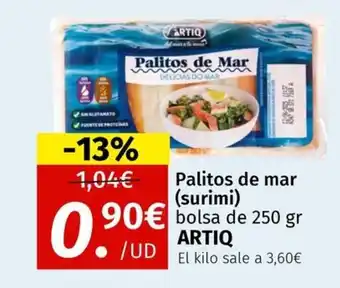 Maskom Supermercados ARTIQ Palitos de mar oferta