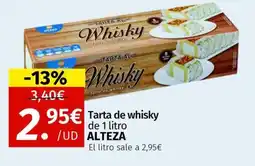 Maskom Supermercados ALTEZA Tarte de whisky oferta
