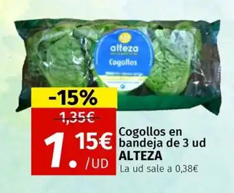 Maskom Supermercados ALTEZA Cogollos en bandeja oferta