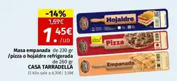 Maskom Supermercados CASA TARRADELLA Masa empanada oferta