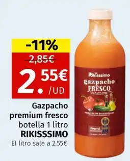 Maskom Supermercados RIKISSSIMO Gazpacho premium fresco oferta