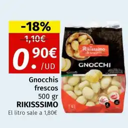 Maskom Supermercados RIKISSSIMO Gnocchis frescos oferta