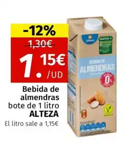 Maskom Supermercados ALTEZA bebida de almendras oferta