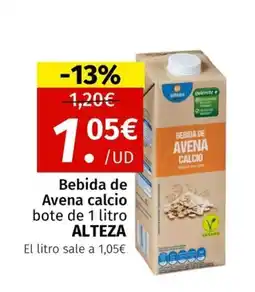 Maskom Supermercados ALTEZA Bebida de Avena calcio oferta