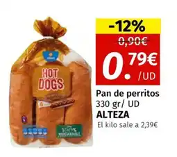 Maskom Supermercados ALTEZA Pan de perritos oferta