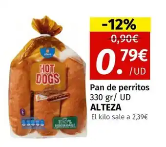 Maskom Supermercados ALTEZA Pan de perritos oferta