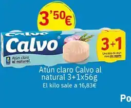 Maskom Supermercados Atún claro Calvo al natural oferta