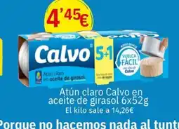 Maskom Supermercados Atún claro Calvo en aceite de girasol oferta