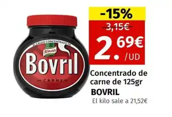 Maskom Supermercados BOVRIL Concentrado de carne oferta