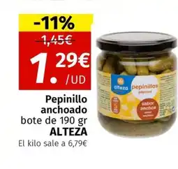 Maskom Supermercados ALTEZA Pepinillo anchoado oferta
