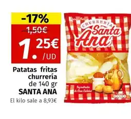 Maskom Supermercados SANTA ANA Patatas fritas churreria oferta