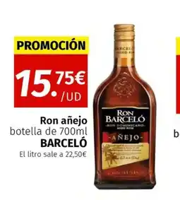 Maskom Supermercados BARCELO Ron añejo botella oferta