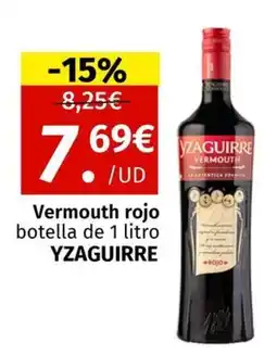 Maskom Supermercados YZAGUIRRE Vermouth rojo oferta