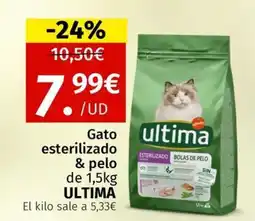 Maskom Supermercados ULTIMA Gato ultima esterilizado & pelo oferta