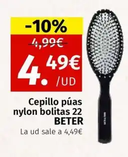 Maskom Supermercados BETER Cepillo púas nylon bolitas oferta