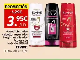 Maskom Supermercados ELVIVE Acondicionador cabello: reparador /arginina alisador /colorvive oferta
