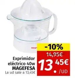 Maskom Supermercados MAGEFESA Exprimidor electrico oferta
