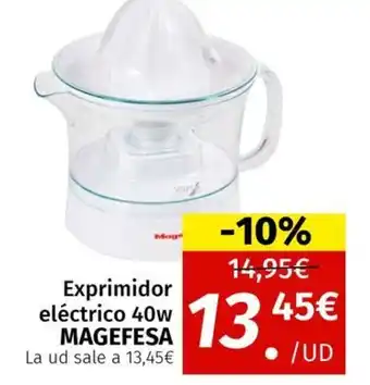 Maskom Supermercados MAGEFESA Exprimidor electrico oferta