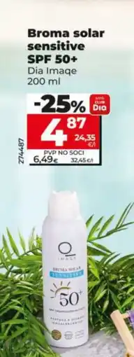 Dia Broma solar sensitive SPF 50+ oferta