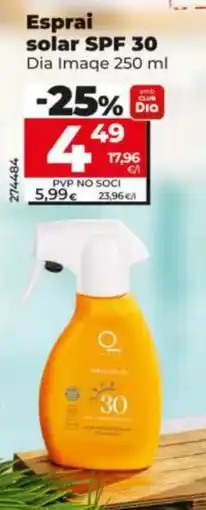 Dia Esprai solar SPF 30 oferta