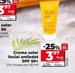 Dia Crema solar facial antiedat SPF 50+ oferta