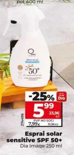 Dia Esprai solar sensitive SPF 50+ oferta