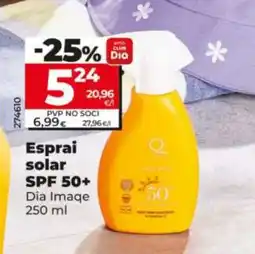 Dia Esprai solar SPF 50+ oferta