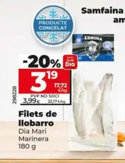 Dia Filets de llobarro oferta