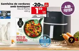 Dia Samfaina de verdures amb tomàquet oferta