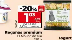 Dia Regañás prémium oferta