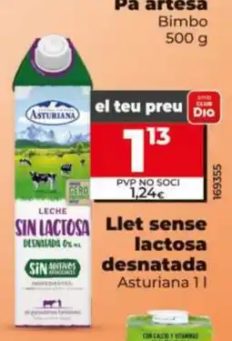 Dia Llet sense lactosa desnatada oferta