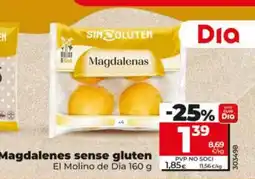 Dia Magdalenes sense gluten oferta