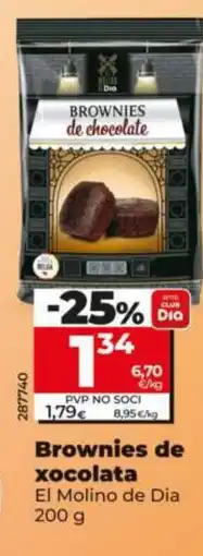 Dia Brownies de xocolata oferta