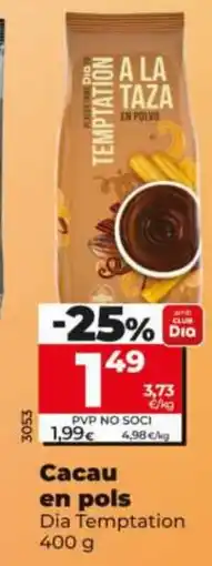 Dia Cacau en pols oferta