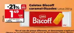 Dia Galetes Biscoff caramel litzades oferta