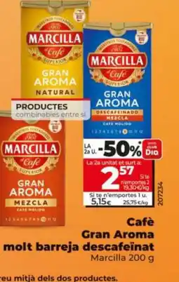 Dia Cafè Gran Aroma molt barreja descafeinat oferta