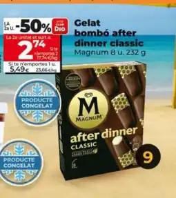 Dia Gelat bombó after dinner classic oferta