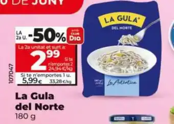 Dia LA GULA DEL NORTE oferta