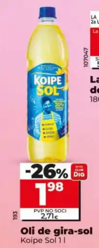 Dia Oli de gira-sol oferta
