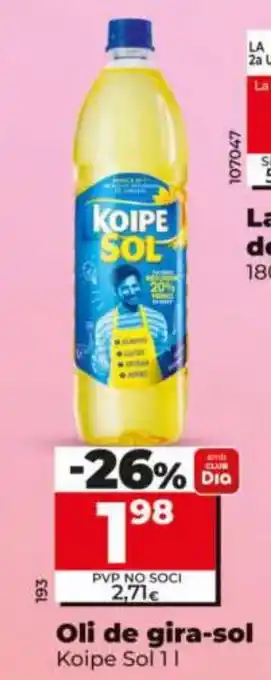 Dia Oli de gira-sol oferta