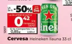 Dia HEINEKEN Cervesa oferta