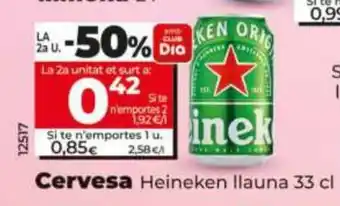 Dia HEINEKEN Cervesa oferta