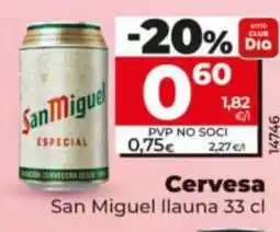 Dia SAN MIGUEL Cervesa oferta