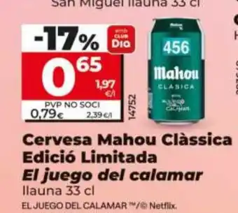 Dia Cervesa Mahou Clàssica Edició Limitada oferta