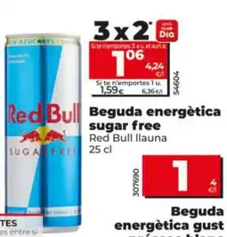 Dia Beguda energètica sugar free oferta