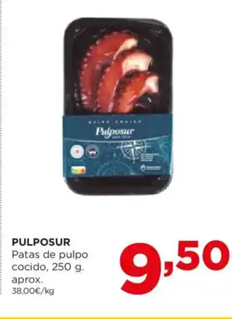 Alimerka PULPOSUR Patas de pulpo cocido oferta