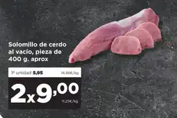 Alimerka Solomillo de cerdo al vacío oferta